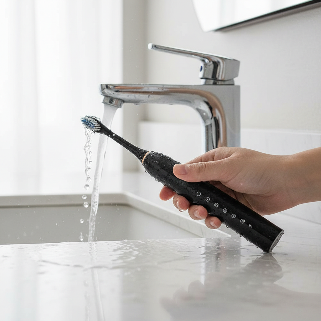 Brosse ORDO étanche IPX7 sous l'eau