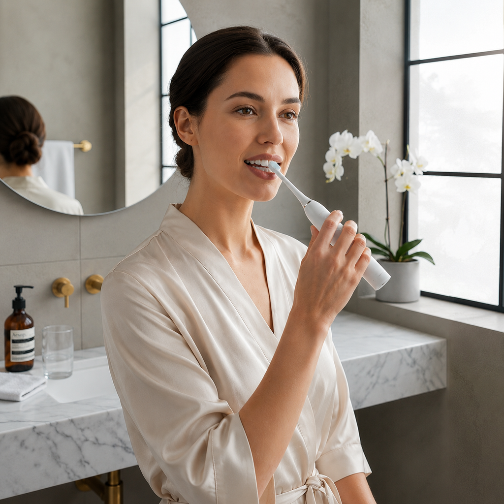 Brosse ORDO avec sa tête montée et ses deux têtes de rechange